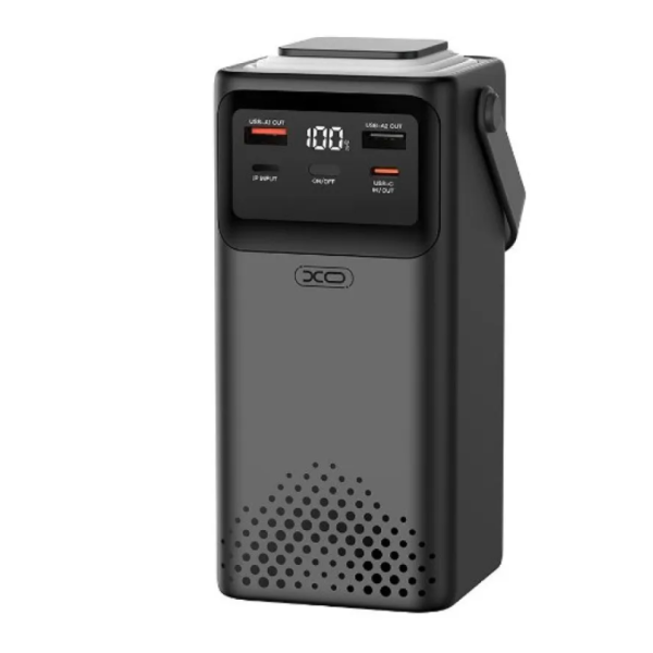 Універсальна мобільна батарея XO PR286 PD20W+QC22.5W Four Cables + Lighting 50000mAh Чорний new