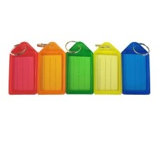 / Брелок пластик. для ключей цветной Economix ассорти