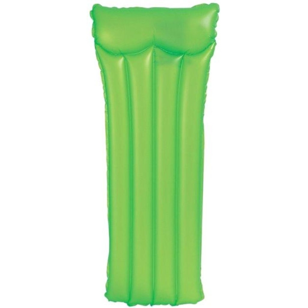 Матрац надувний одномісний Intex 59717 183 х 76 см зелений