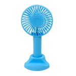 Вентилятор портативний X-9 діаметр 9 см з підставкою блакитний