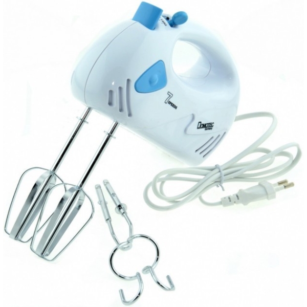 / Міксер ручний занурювальний Domotec MS-1355 200 Вт, 7 швидкостей, білий