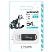 Флеш пам'ять USB 64 GB Wibrand Marten USB 3.2 Gen1 чорний
