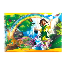 Альбом для малювання 30 аркушів А4 100 г/м2 Колорит АПР-30 Чарівний Світ