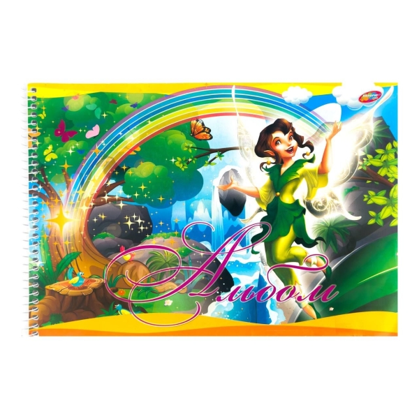 Альбом для малювання 30 аркушів А4 100 г/м2 Колорит АПР-30 Чарівний Світ