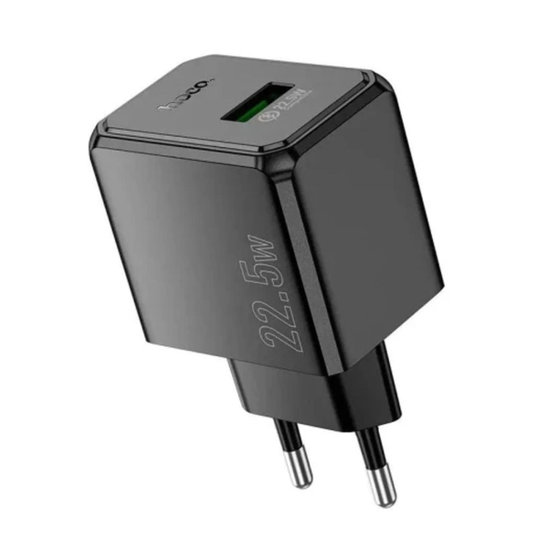Зарядний блок живлення USB HOCO CS17A Wish 22.5 W 3 A чорний