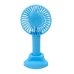 Вентилятор портативний X-9 діаметр 9 см з підставкою блакитний