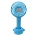 Вентилятор портативний X-9 діаметр 9 см з підставкою блакитний