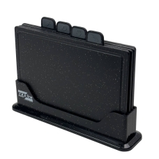 Набір обробних дошок 4 шт Zepline ZP-00220 30 х 20 см пластик чорний