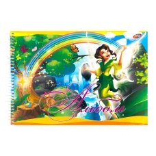 Альбом для малювання 30 аркушів А4 100 г/м2 Колорит АПР-30 Чарівний Світ