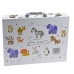 Набір для малювання 50 предметів у валізці білий