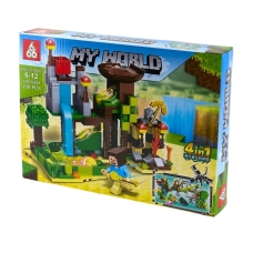 Конструктор Minecraft 66068 My World 210 деталей
