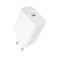 Мережевий зарядний пристрій BOROFONE BA107A Stellar single port PD30W charger (EU) White new