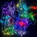 Світлодіодна гірлянда-завіса прозорий дріт 200 LED SFK-05 Bluetooth USB з пультом крапля 3 х 2 м мульти Світлодіодна гірлянда-завіса прозорий дріт 200 LED SFK-05 Bluetooth USB з пультом крапля 3 х 2 м мульти