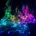 Світлодіодна гірлянда-завіса прозорий дріт 200 LED SFK-05 Bluetooth USB з пультом крапля 3 х 2 м мульти Світлодіодна гірлянда-завіса прозорий дріт 200 LED SFK-05 Bluetooth USB з пультом крапля 3 х 2 м мульти