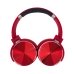 Навушники бездротові накладні XY-211 MP3 Bluetooth червоний