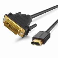 Перехідник UGREEN HDMI to DVI 2K Cable Male to Male Black 3m new