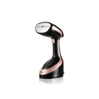 Відпарювач для одягу BITEK ВТ-1158 вертикальний 1600 Вт чорний з рожевим