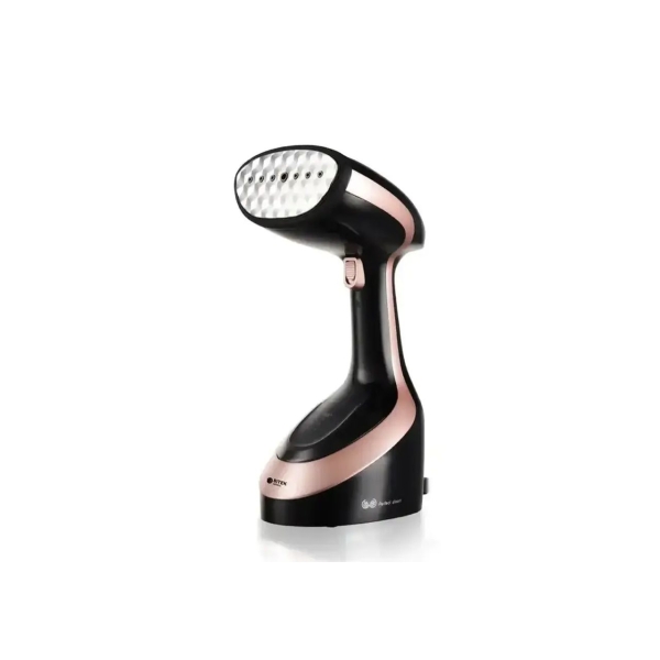 Відпарювач для одягу BITEK ВТ-1158 вертикальний 1600 Вт чорний з рожевим