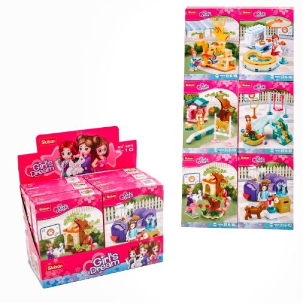 Конструктор для дівчаток Girls Dream SLUBAN ігровий майданчик, M38-B0970 new