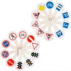 / Веер " Дорожные знаки"
