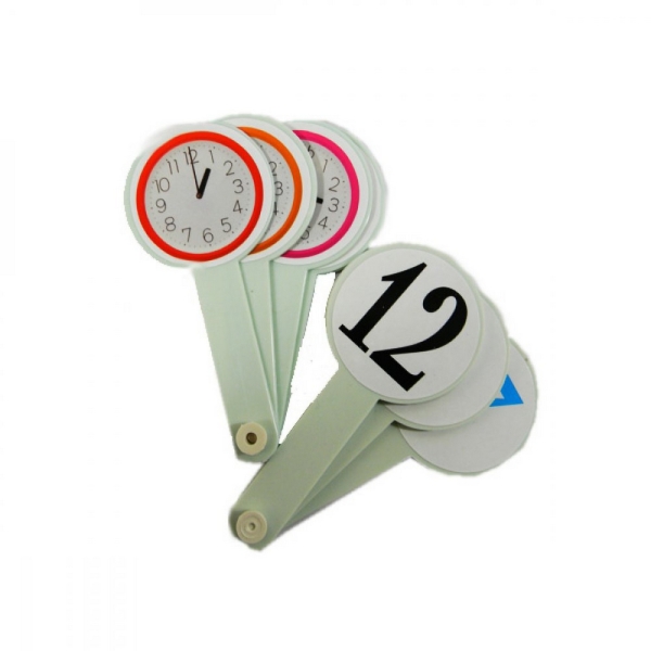 / Веер Цифры и часы