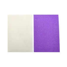 / Фоаміран, EVA, 1,8 мм з глітером. 10 арк 20*30см Самоклейка Фіолетовий