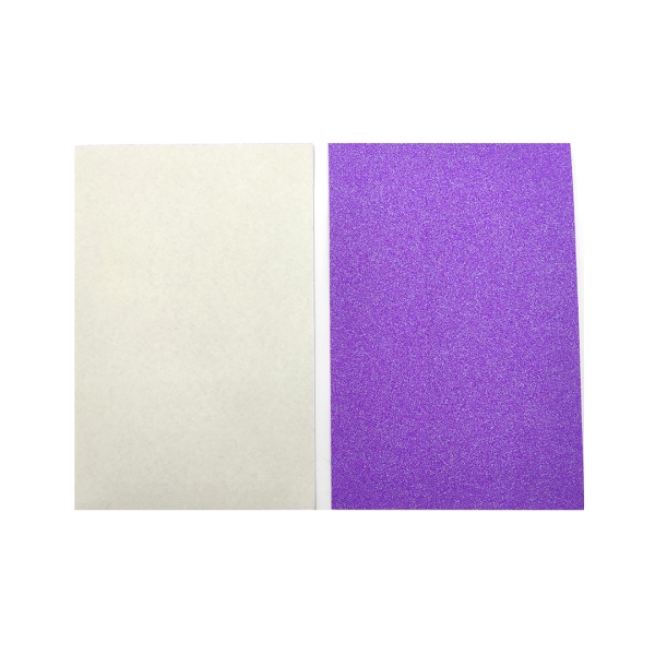 / Фоаміран, EVA, 1,8 мм з глітером. 10 арк 20*30см Самоклейка Фіолетовий