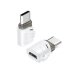 Перехідник USB Type-C M/microUSB F XO NB256G білий