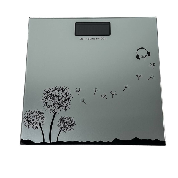 Ваги підлогові побутові до 180 кг Domotec DT2015 точність 100 г сірий