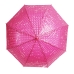 / Парасолька Real Star RST908 унісекс, тростина, 3D, напівавтомат, рожевий