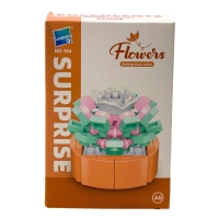 Конструктор Zuanma 25-101 Сукулент 51 деталь