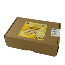 Набір для наукових досліджень 3в1 Експерименти хімія/фізика жовтий