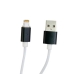 Кабель USB/Apple Lightning 1 м DM-M12 магнітний 2 А білий