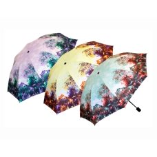 / Парасолька унісекс, механічна, кольорова