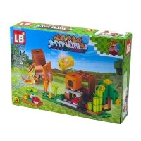 Конструктор Minecraft LB1211 My World 102 деталі