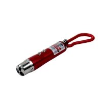 Лазерна указка брелок з ліхтарем 15-600 на батарейках мікс
