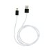 Кабель USB/Apple Lightning 1 м DM-M12 магнітний 2 А білий