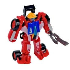 Робот-трансформер 339-26 13 см червоний