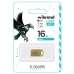 Флеш пам'ять USB 16 GВ Wibrand Hawk USB 2.0 золотистий
