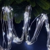 Світлодіодна гірлянда-нитка мідний дріт Кінський хвіст 300 LED Magic Lights крапля 3 м білий