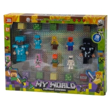 Ігровий набір 24в1 Minecraft 25-158 з аксесуарами