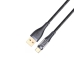 / Кабель Usams US-SJ572 Type-C 66W Aluminum Alloy Transparent Data Cable --Icy Series 1.2m new / Кабель Usams US-SJ572 Type-C 66W Aluminum Alloy Transparent Data Cable --Icy Series 1.2m new
