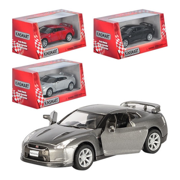 Машина метал."Kinsmart" KT5340W (24шт)"2009 Nissan GT-R R3 new Машина метал."Kinsmart" KT5340W (24шт)"2009 Nissan GT-R R3 new