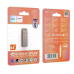 Флеш пам'ять USB 64 GB Hoco UD13 Clever USB 3.2 сірий