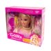 Лялька-манекен для створення зачісок Limo Toy 868-5-9 з аксесуарами 20 см рожевий