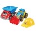 Іграшковий набір машинок 3в1 Малюк будівельник Technok Toys 3954 пластик 37 см різнобарвний
