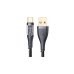 / Кабель Usams US-SJ572 Type-C 66W Aluminum Alloy Transparent Data Cable --Icy Series 1.2m new / Кабель Usams US-SJ572 Type-C 66W Aluminum Alloy Transparent Data Cable --Icy Series 1.2m new