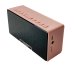 Колонка портативна з годинником B61 Bluetooth рожевий