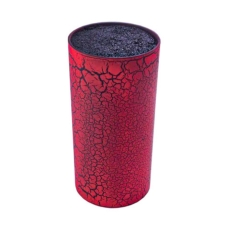 Підставка для ножів Empire ЕМ-2446 Коло пластик 22 см червоний