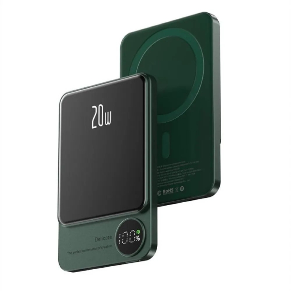 УМБ Q9 MagSafe 20W 5000 mAh Dark green new